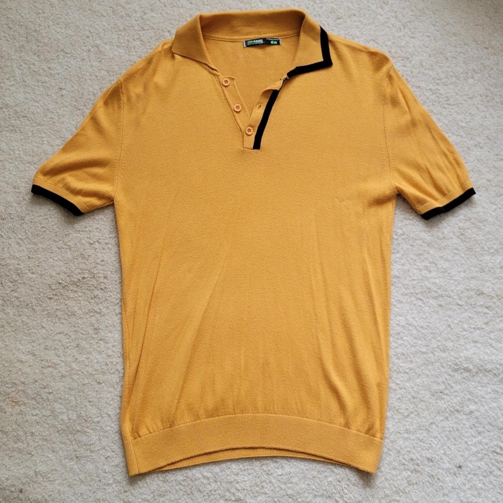 Men's Mustard Polo Shirt